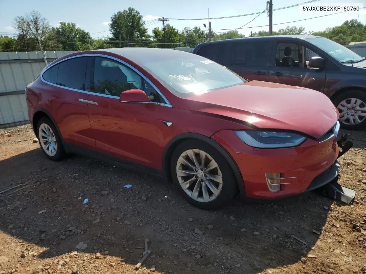 5YJXCBE2XKF160760 2019 Tesla Model X