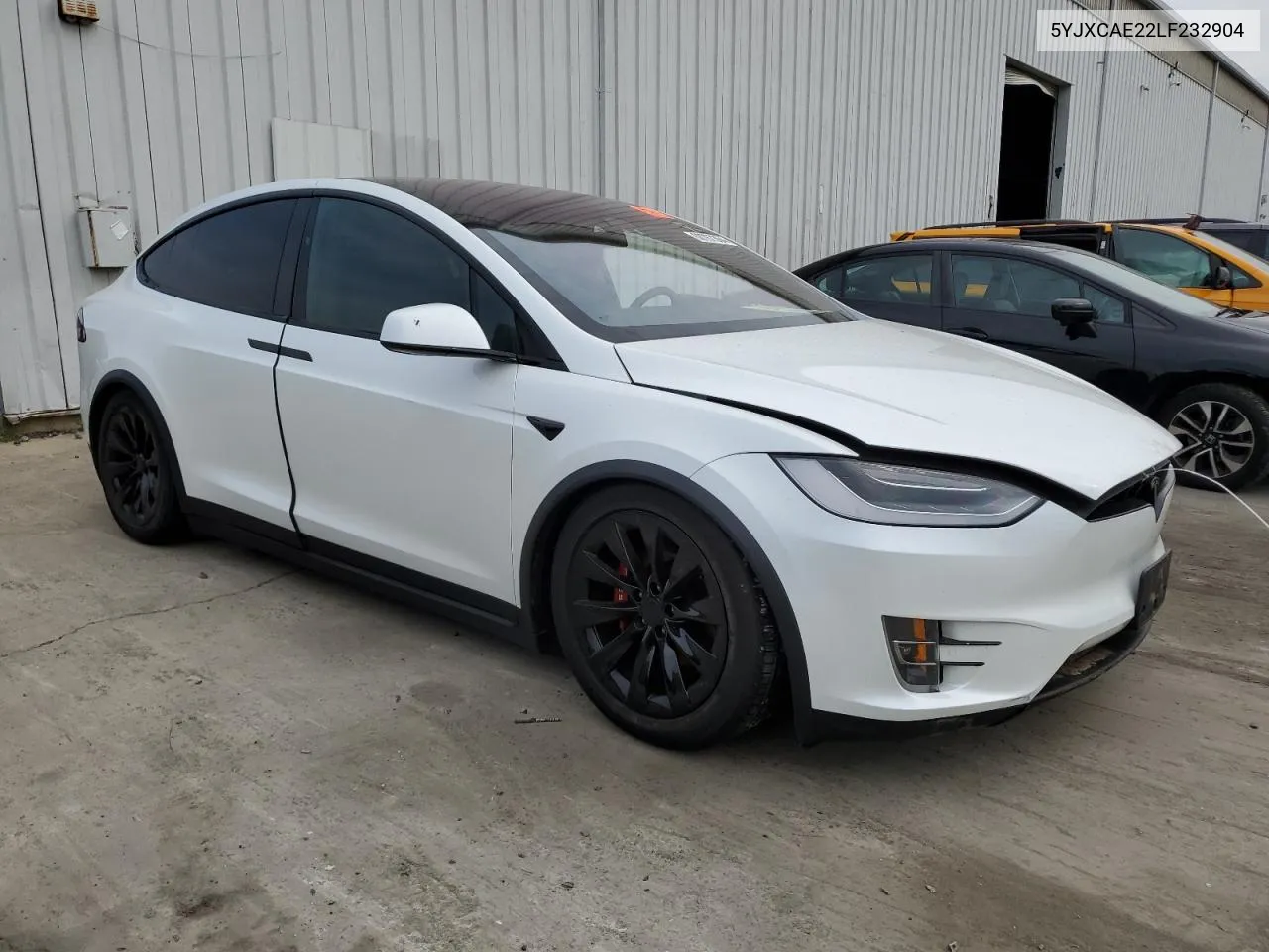 2020 Tesla Model X VIN: 5YJXCAE22LF232904 Lot: 68767364