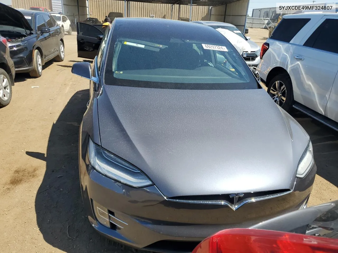 5YJXCDE49MF324807 2021 Tesla Model X