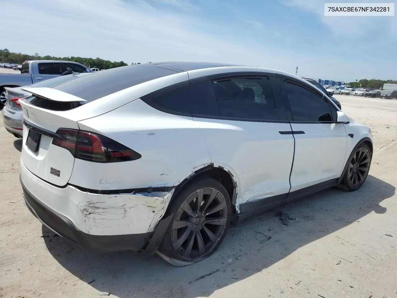 7SAXCBE67NF342281 2022 Tesla Model X