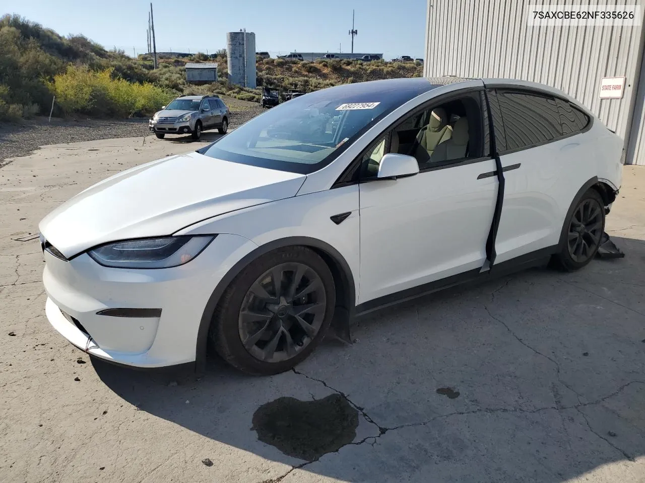 7SAXCBE62NF335626 2022 Tesla Model X