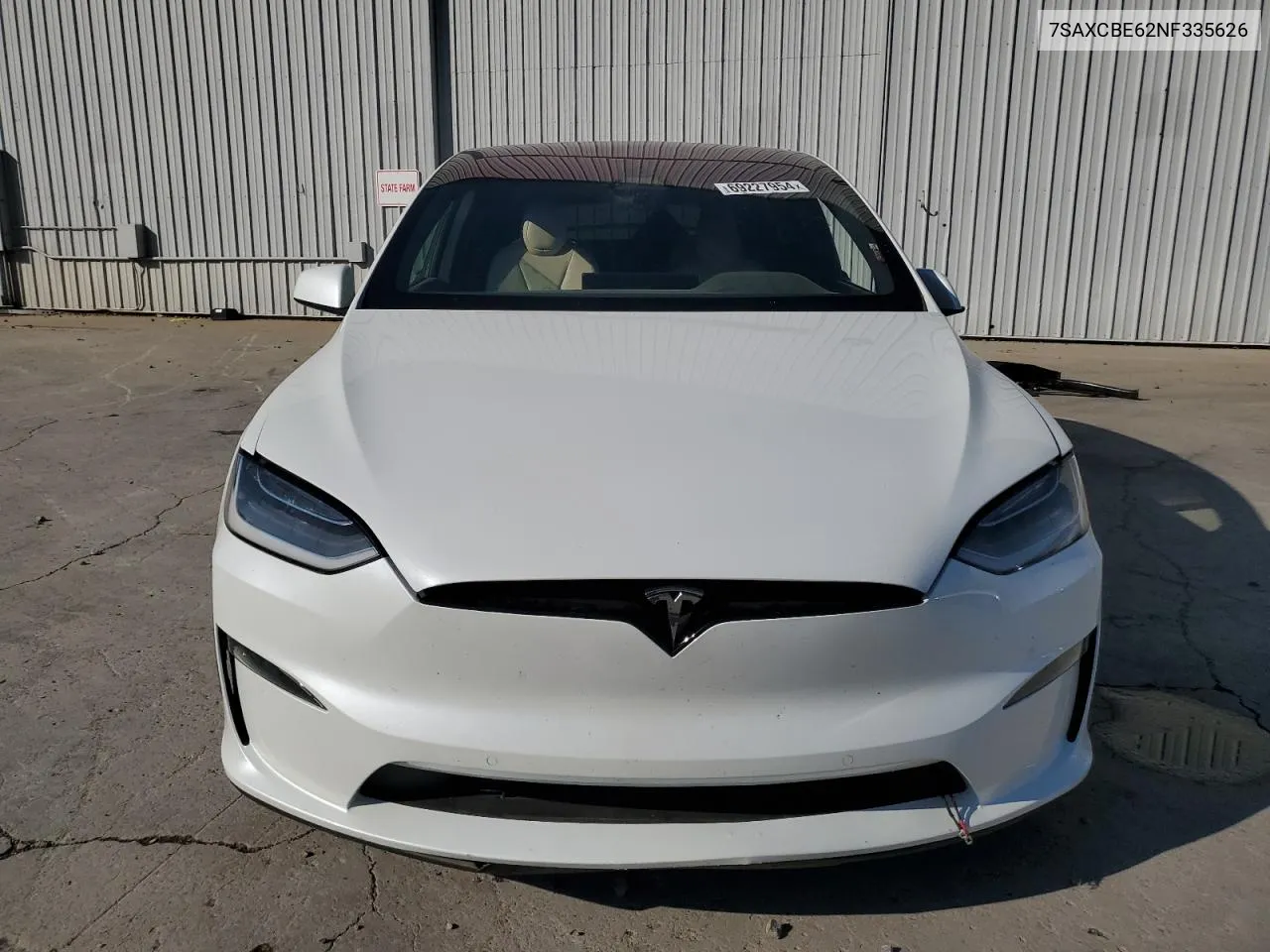 7SAXCBE62NF335626 2022 Tesla Model X