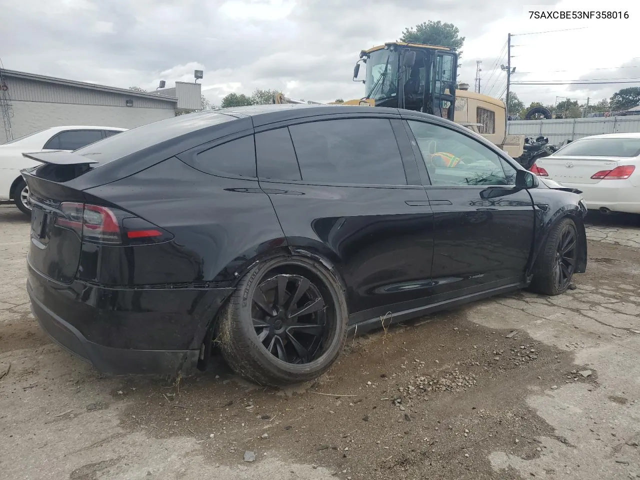 2022 Tesla Model X VIN: 7SAXCBE53NF358016 Lot: 69487044