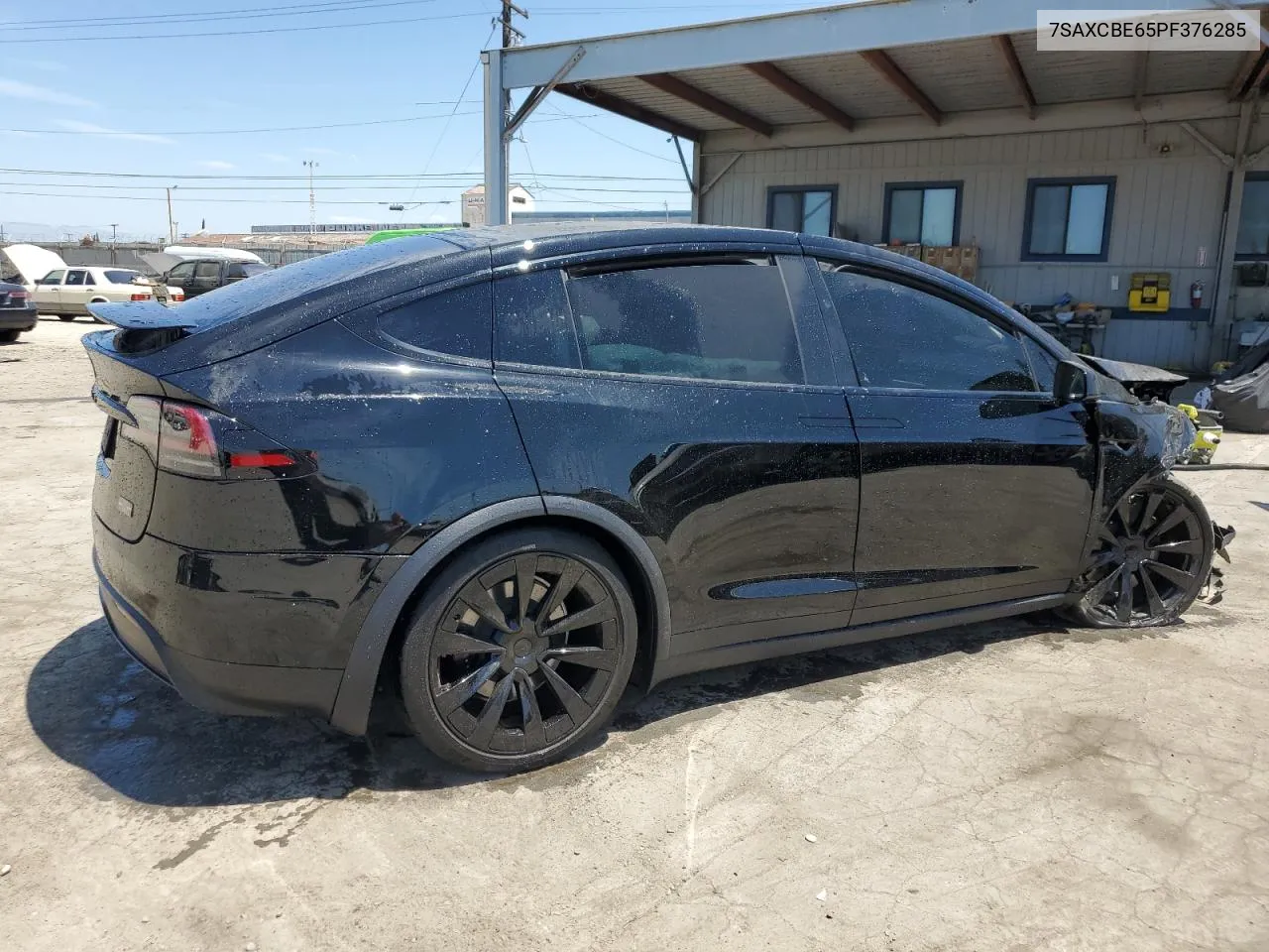 2023 Tesla Model X VIN: 7SAXCBE65PF376285 Lot: 66132544