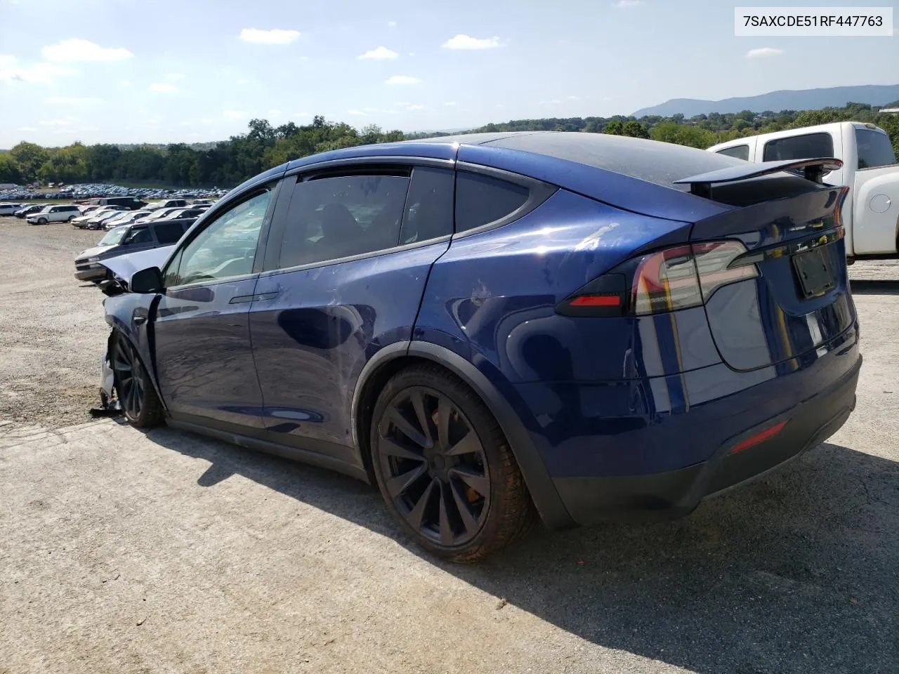 2024 Tesla Model X VIN: 7SAXCDE51RF447763 Lot: 68745404