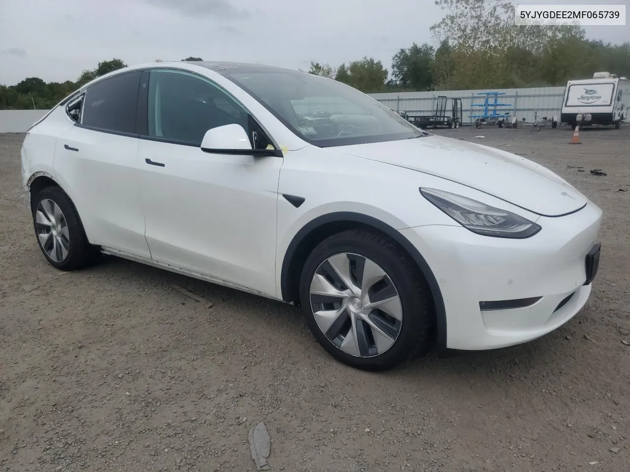 5YJYGDEE2MF065739 2021 Tesla Model Y