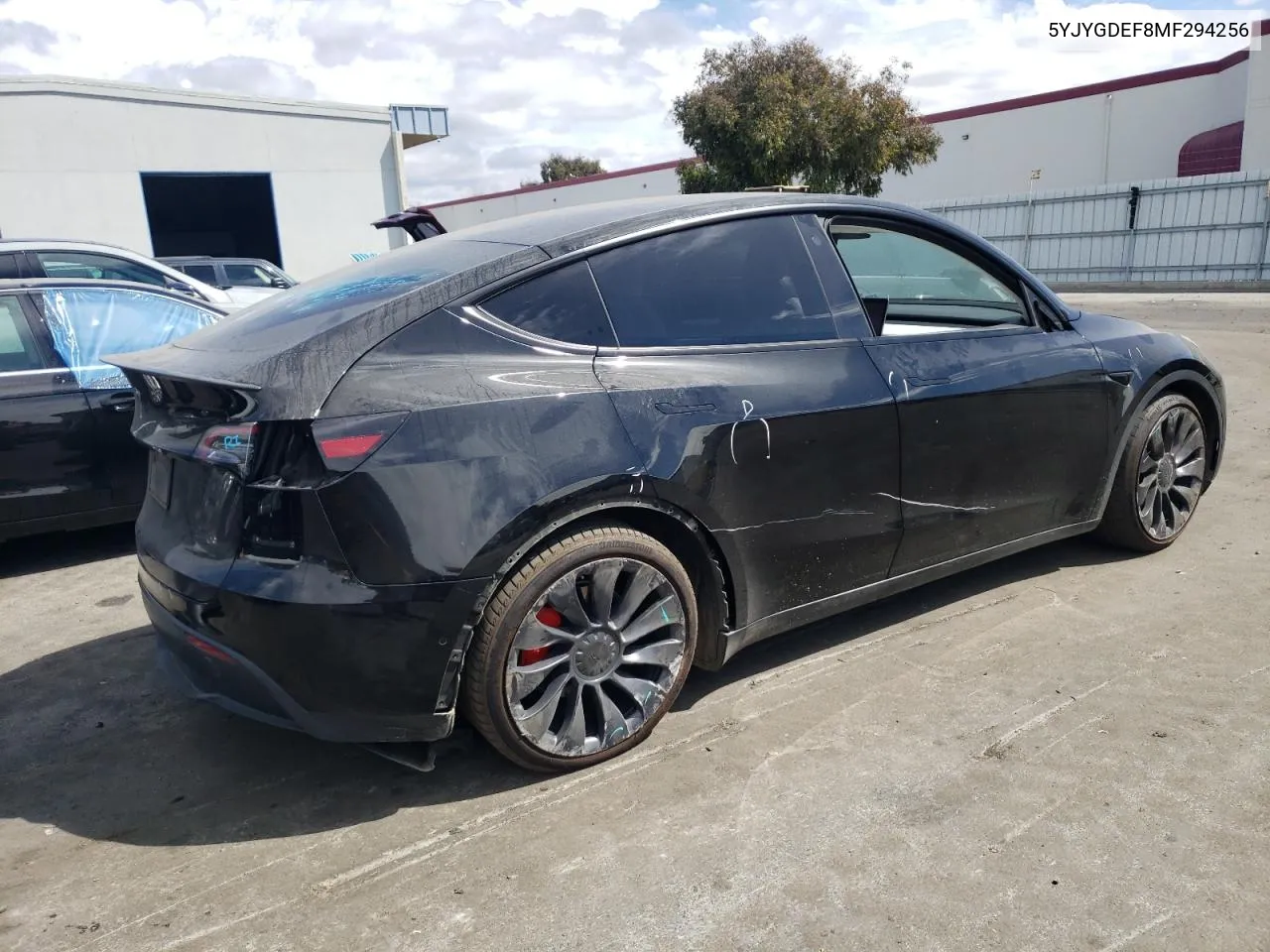 5YJYGDEF8MF294256 2021 Tesla Model Y