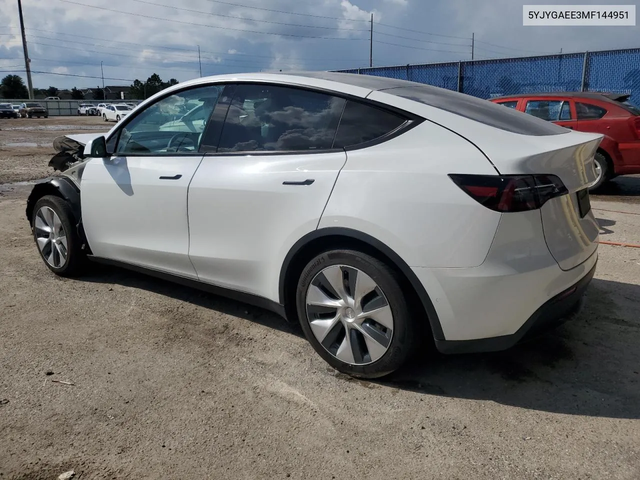 5YJYGAEE3MF144951 2021 Tesla Model Y