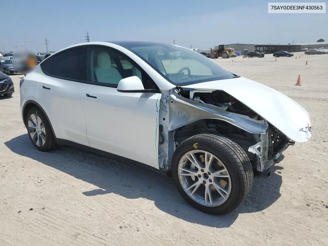 7SAYGDEE3NF430563 2022 Tesla Model Y