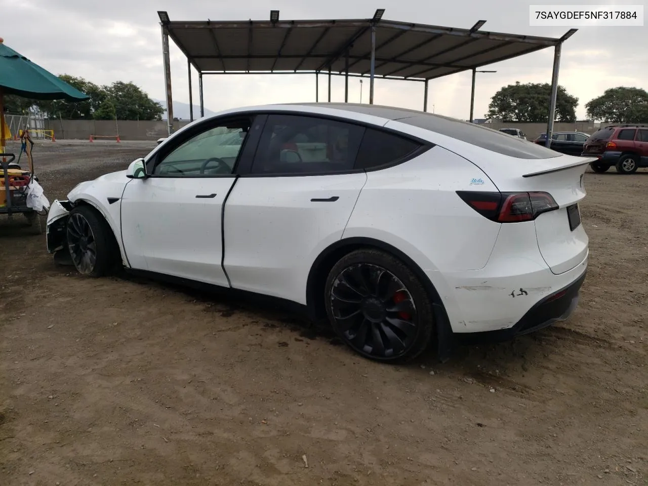 7SAYGDEF5NF317884 2022 Tesla Model Y