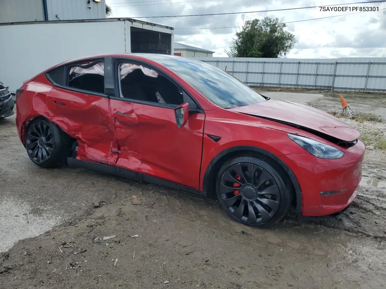 2023 Tesla Model Y VIN: 7SAYGDEF1PF853301 Lot: 70859564