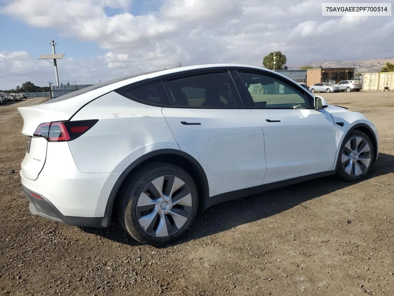 2023 Tesla Model Y VIN: 7SAYGAEE2PF700514 Lot: 71687964