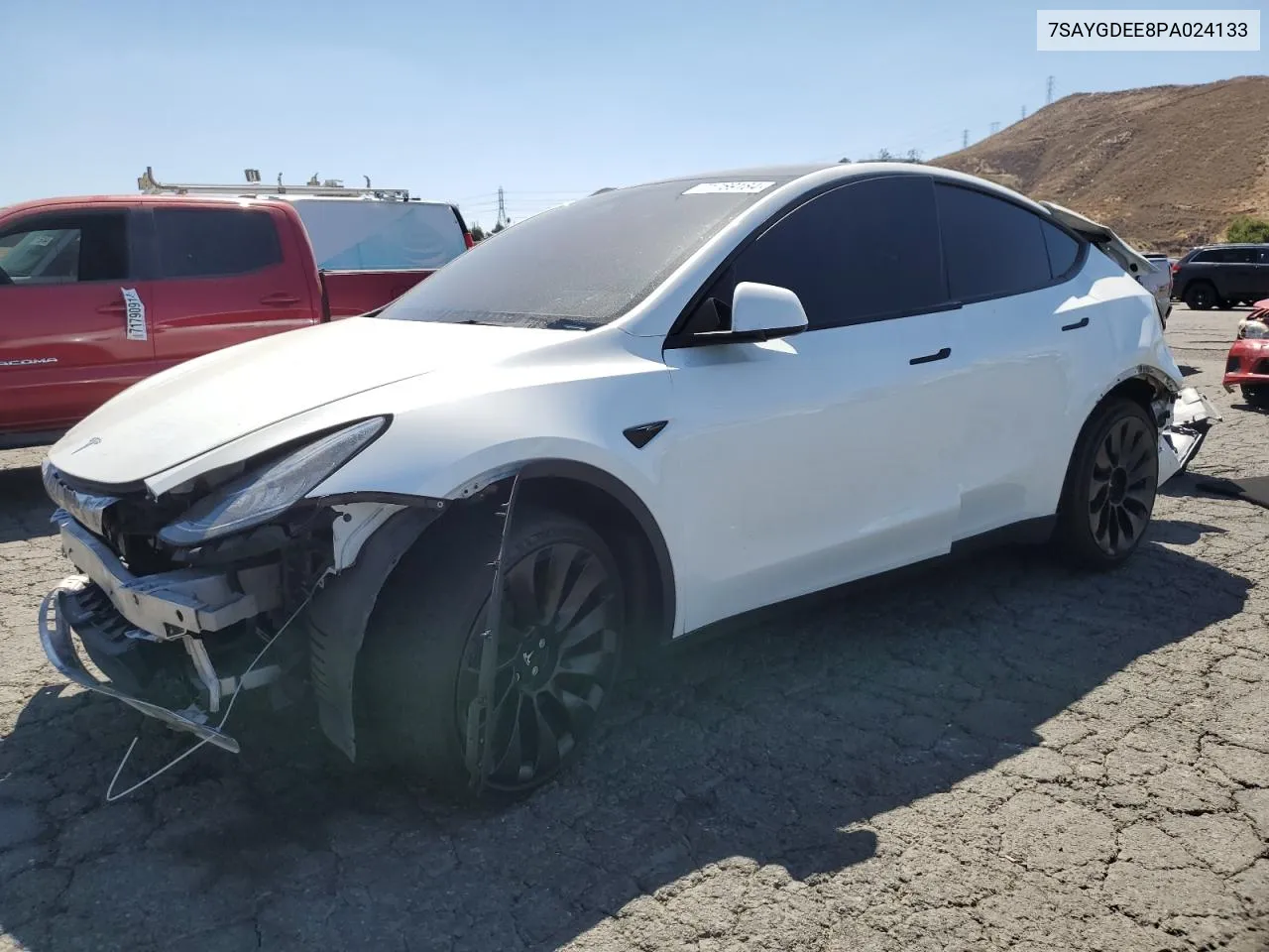 2023 Tesla Model Y VIN: 7SAYGDEE8PA024133 Lot: 71769184