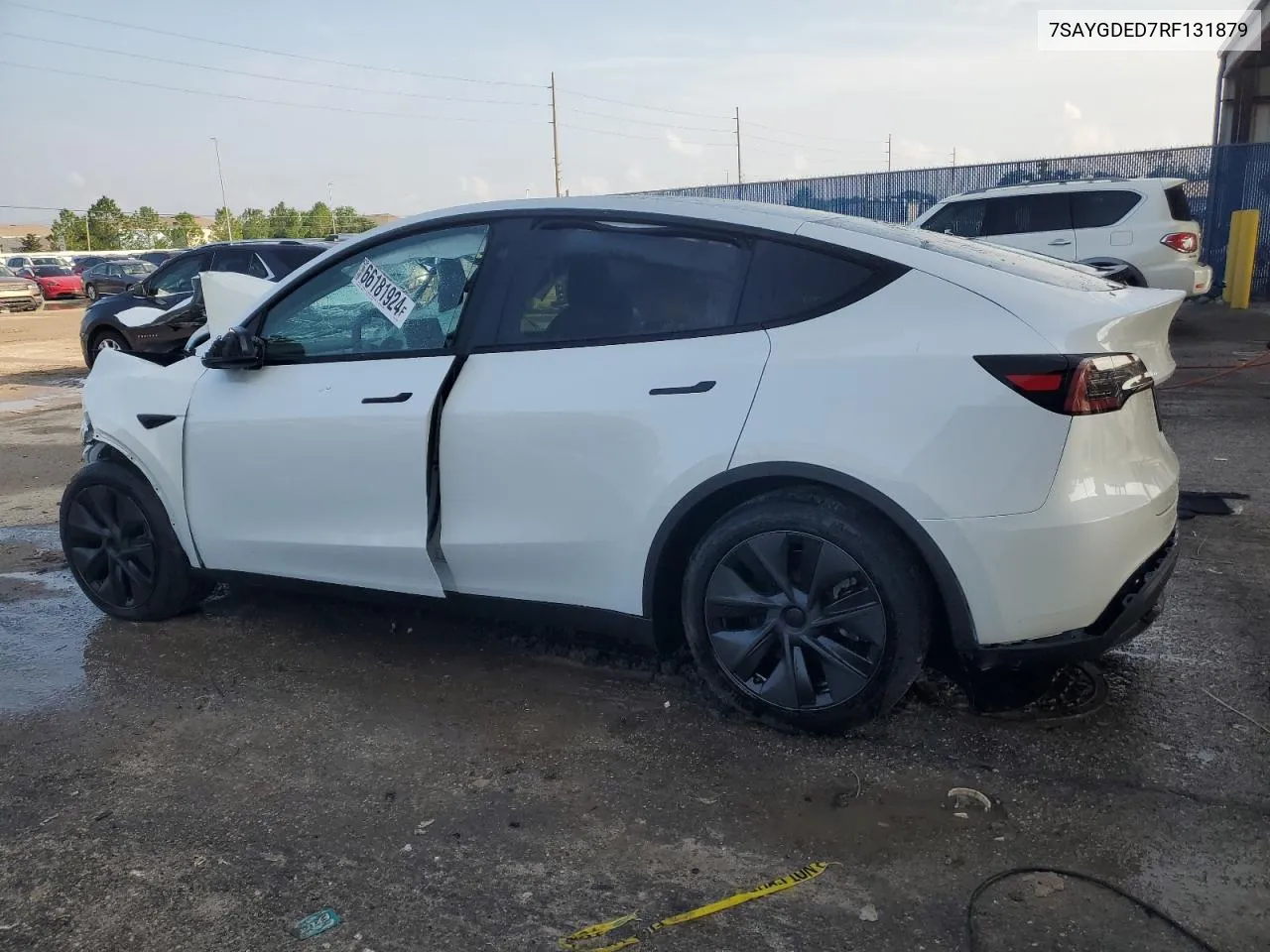 7SAYGDED7RF131879 2024 Tesla Model Y