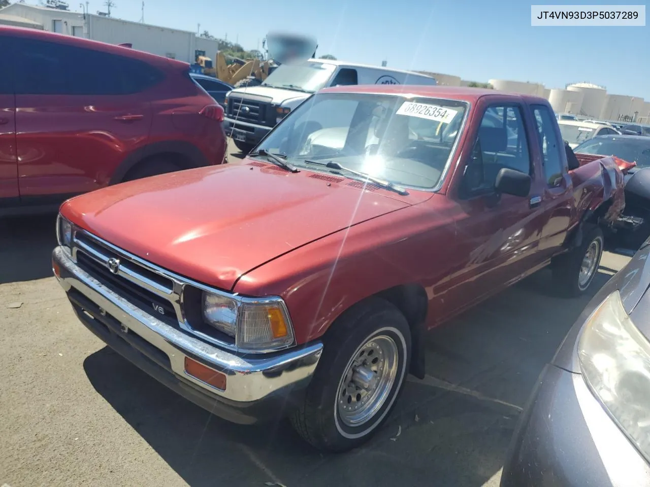 1993 Toyota Pickup 1/2 Ton Extra Long Wheelbase Dx VIN: JT4VN93D3P5037289 Lot: 68926354