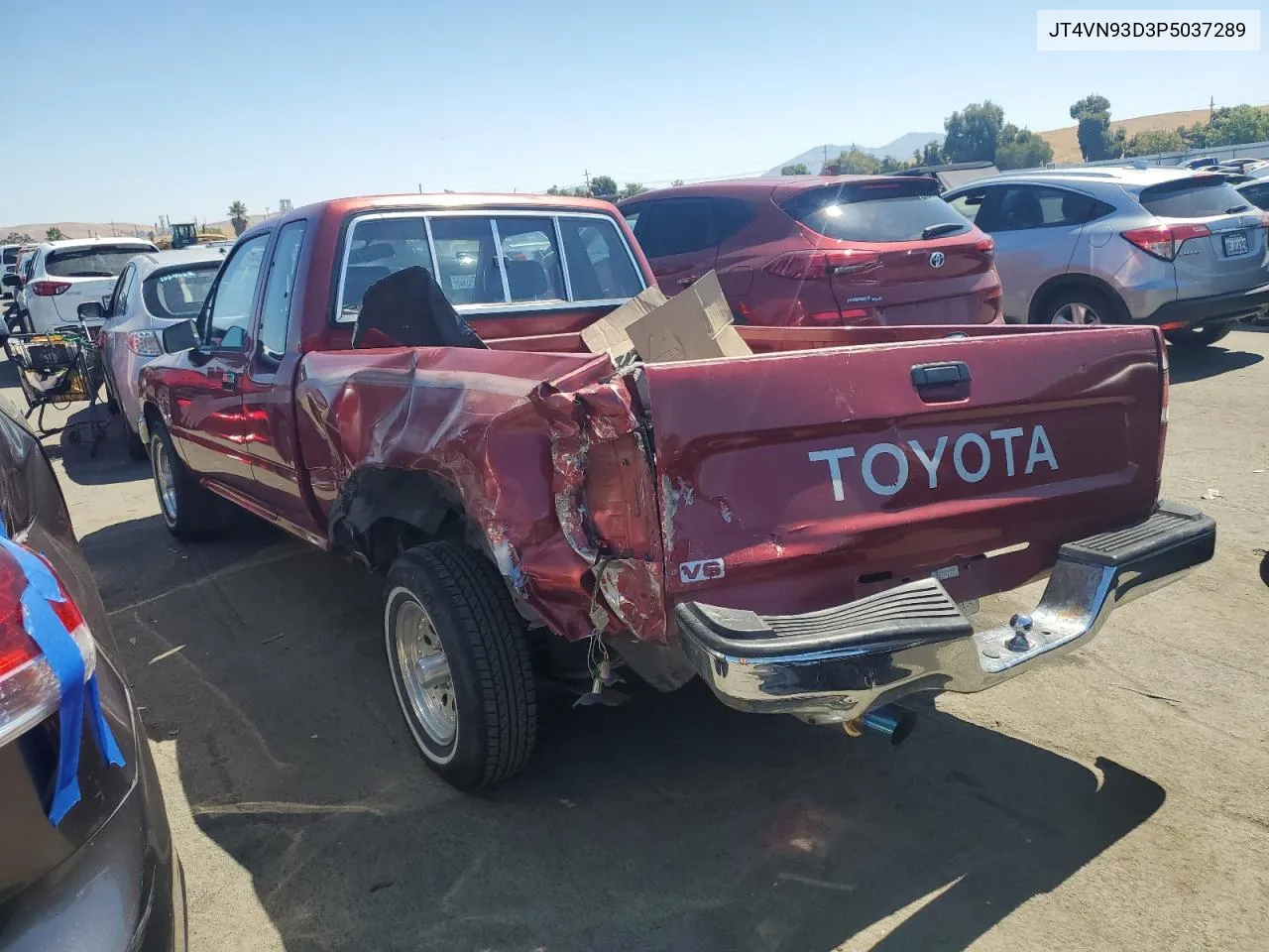 1993 Toyota Pickup 1/2 Ton Extra Long Wheelbase Dx VIN: JT4VN93D3P5037289 Lot: 68926354