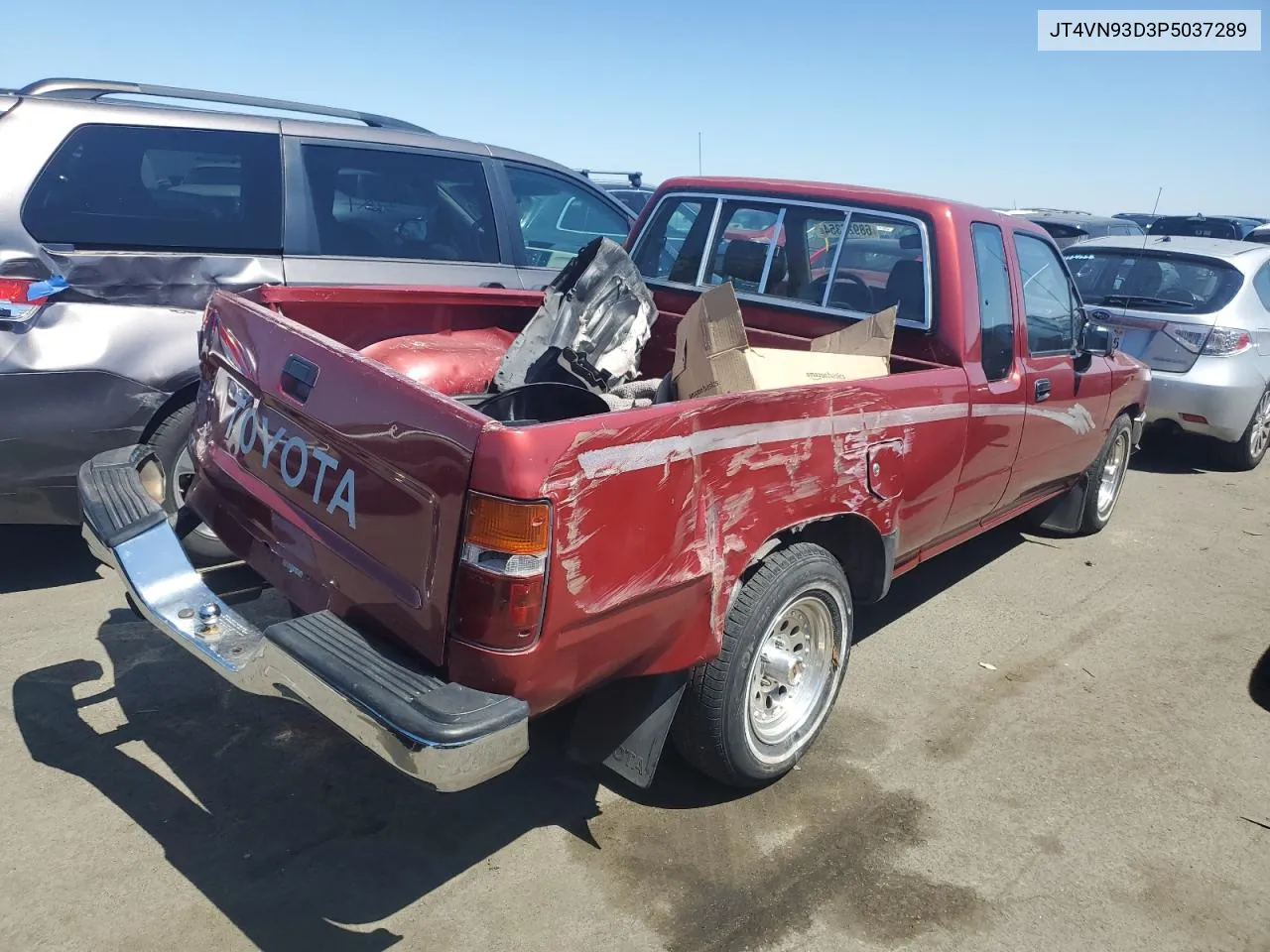 1993 Toyota Pickup 1/2 Ton Extra Long Wheelbase Dx VIN: JT4VN93D3P5037289 Lot: 68926354