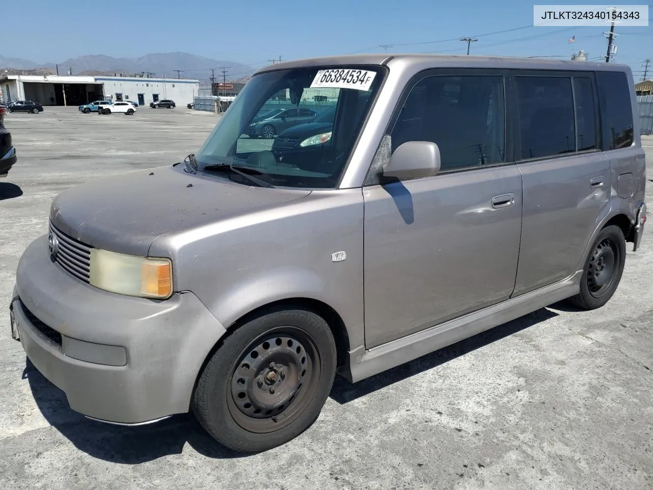 2004 Toyota Scion Xb VIN: JTLKT324340154343 Lot: 66384534