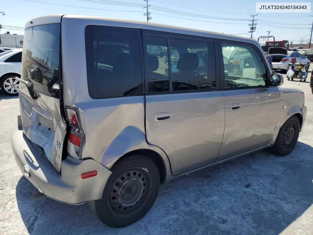 2004 Toyota Scion Xb VIN: JTLKT324340154343 Lot: 66384534