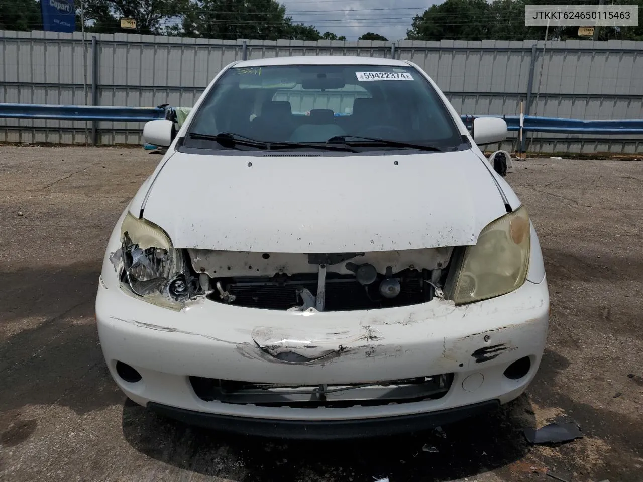 JTKKT624650115463 2005 Toyota Scion Xa