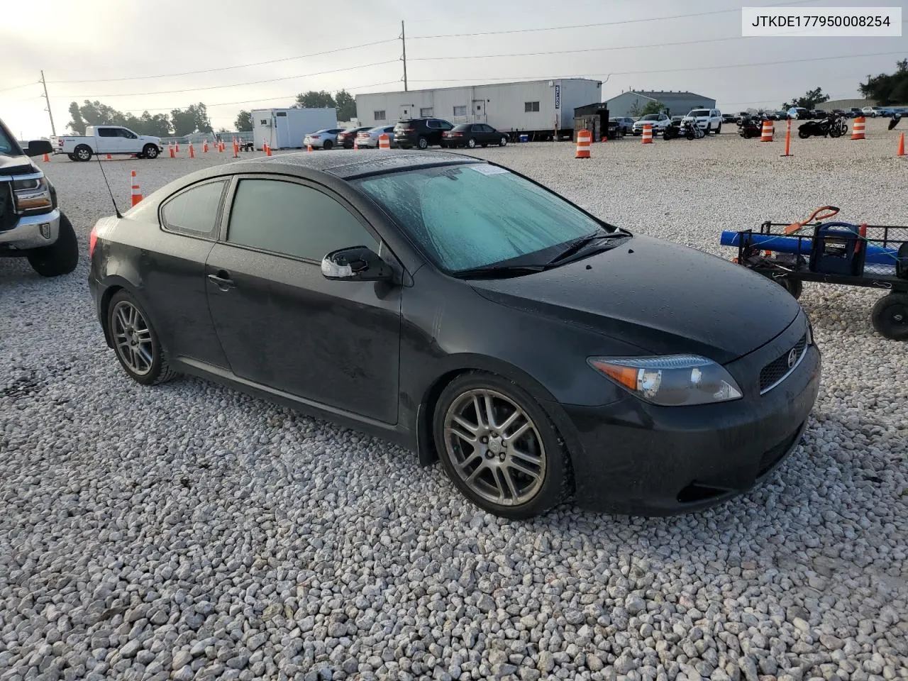 2005 Toyota Scion Tc VIN: JTKDE177950008254 Lot: 62722234