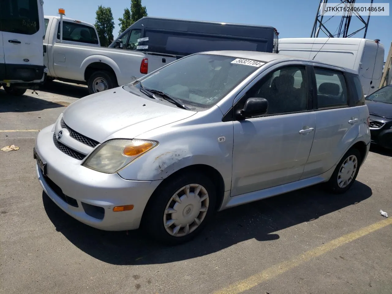 2006 Toyota Scion Xa VIN: JTKKT624060148654 Lot: 56321704