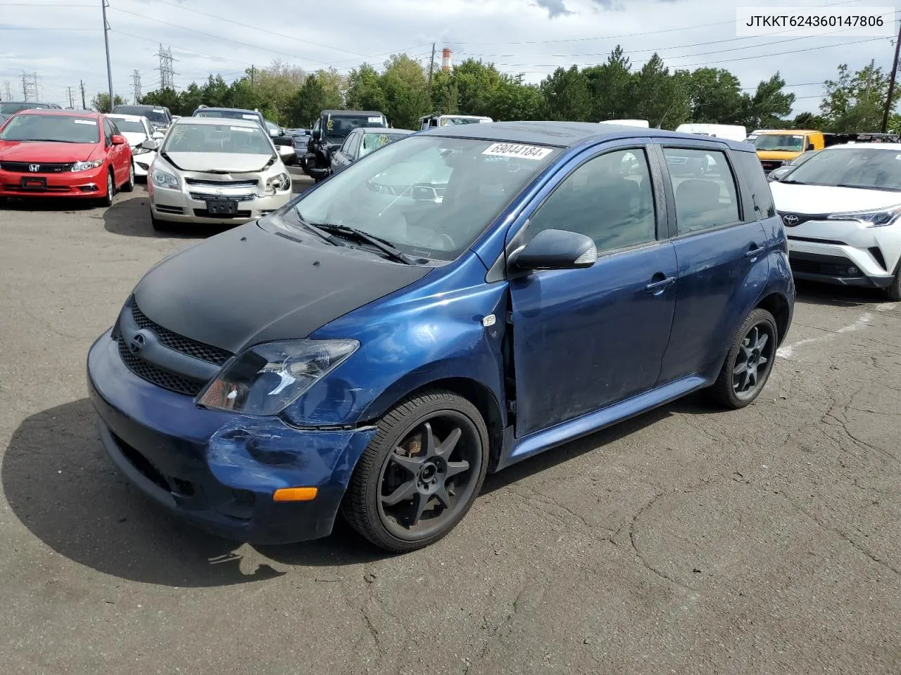 2006 Toyota Scion Xa VIN: JTKKT624360147806 Lot: 69044184