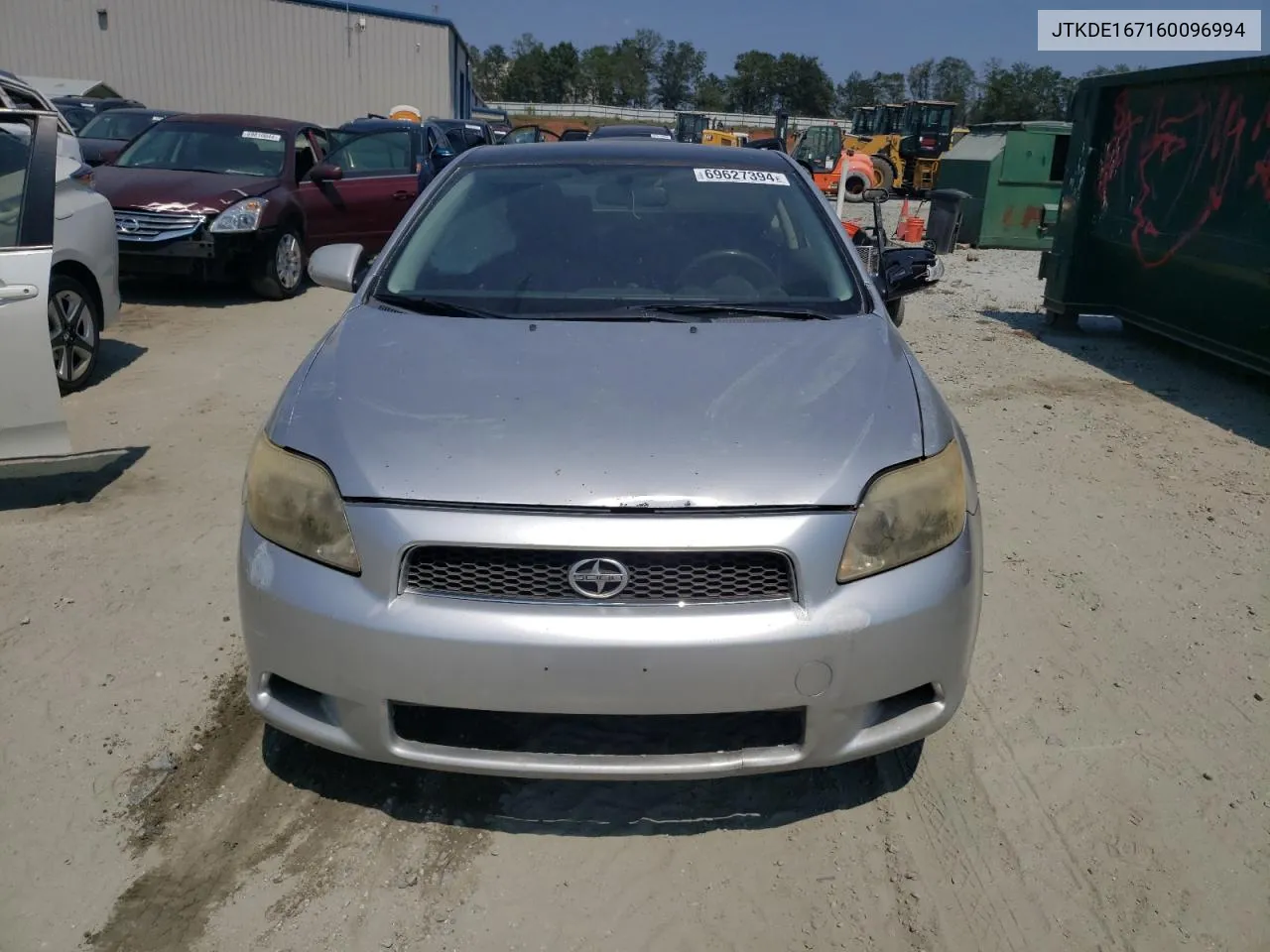 2006 Toyota Scion Tc VIN: JTKDE167160096994 Lot: 69627394