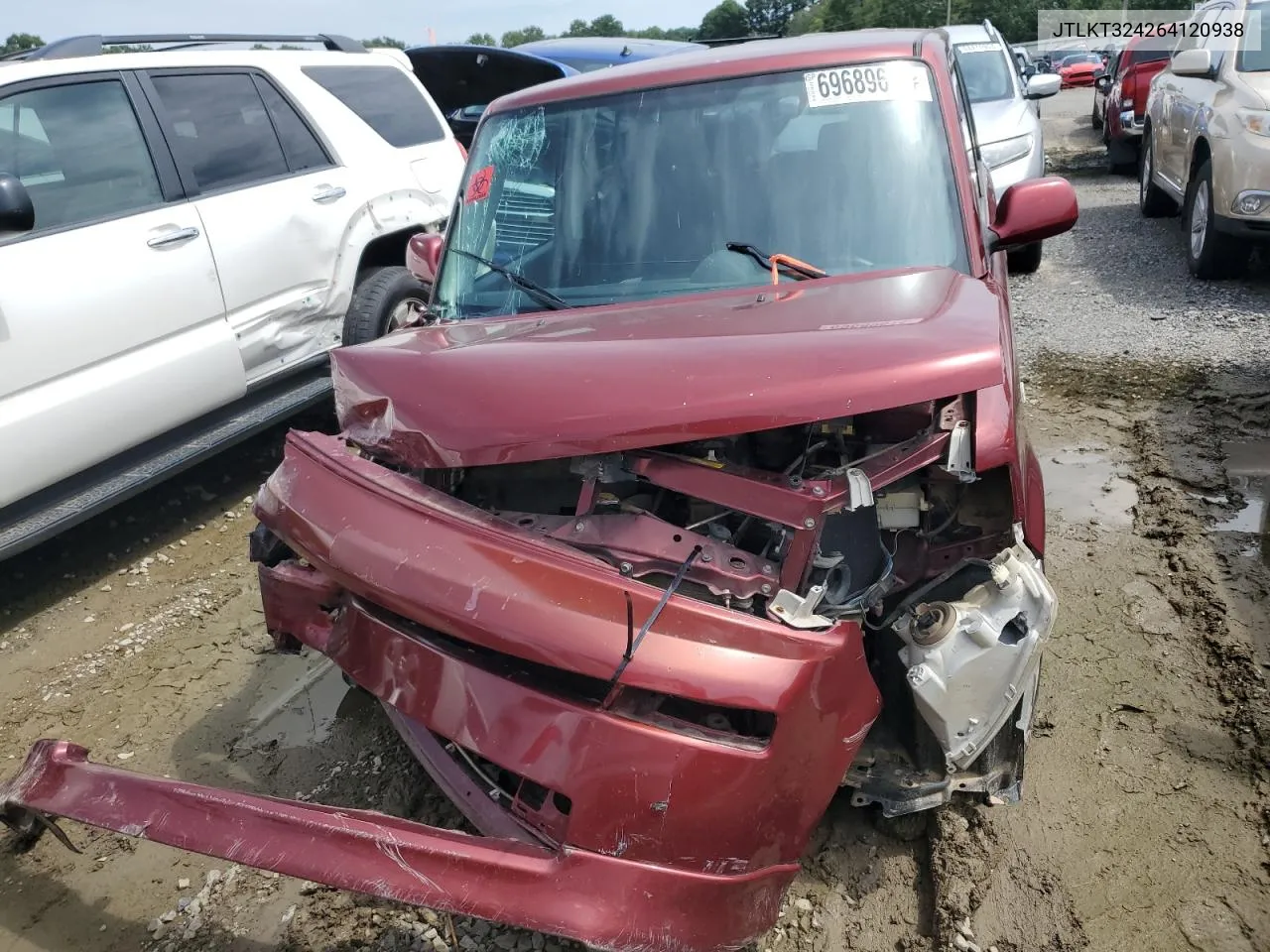 JTLKT324264120938 2006 Toyota Scion Xb