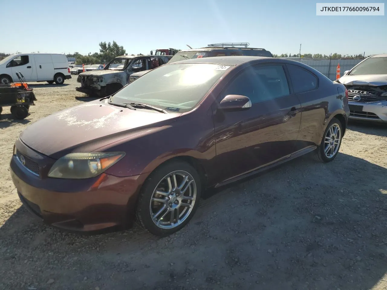 2006 Toyota Scion Tc VIN: JTKDE177660096794 Lot: 71062594