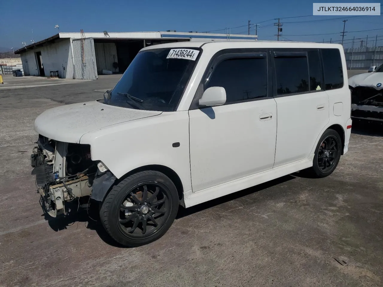 JTLKT324664036914 2006 Toyota Scion Xb