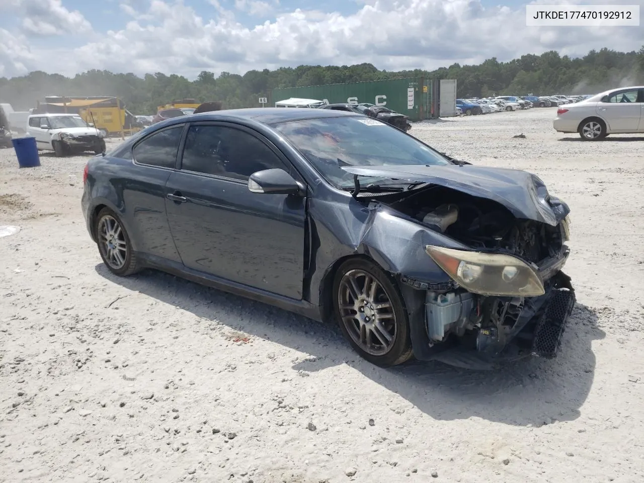 2007 Toyota Scion Tc VIN: JTKDE177470192912 Lot: 61851614