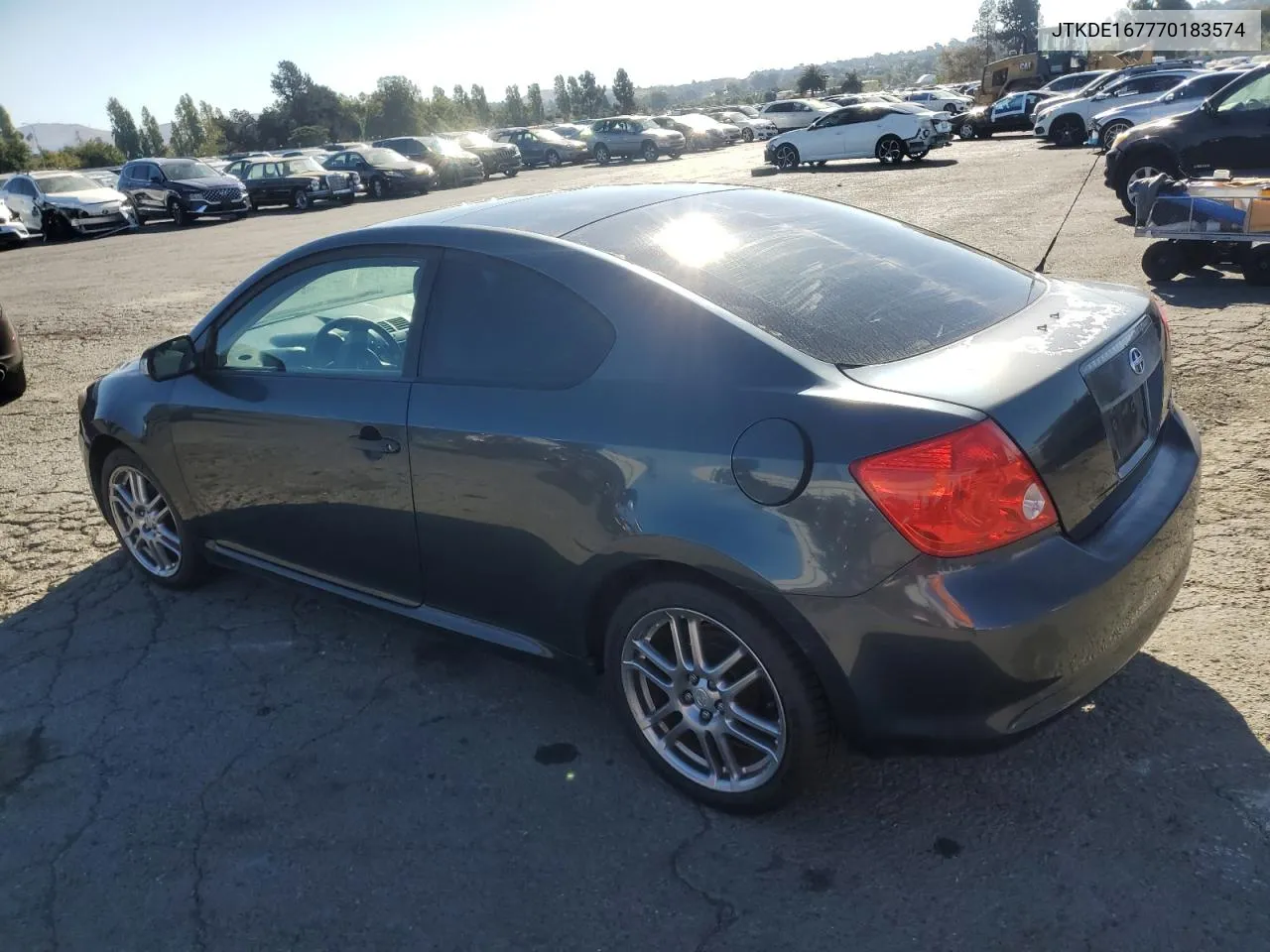 2007 Toyota Scion Tc VIN: JTKDE167770183574 Lot: 70311114