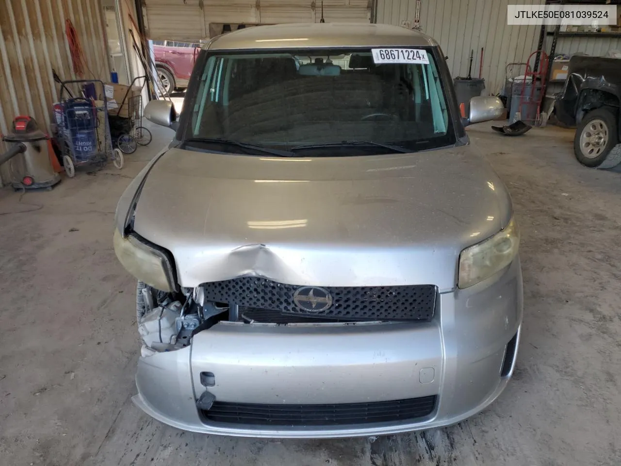 2008 Toyota Scion Xb VIN: JTLKE50E081039524 Lot: 68671224