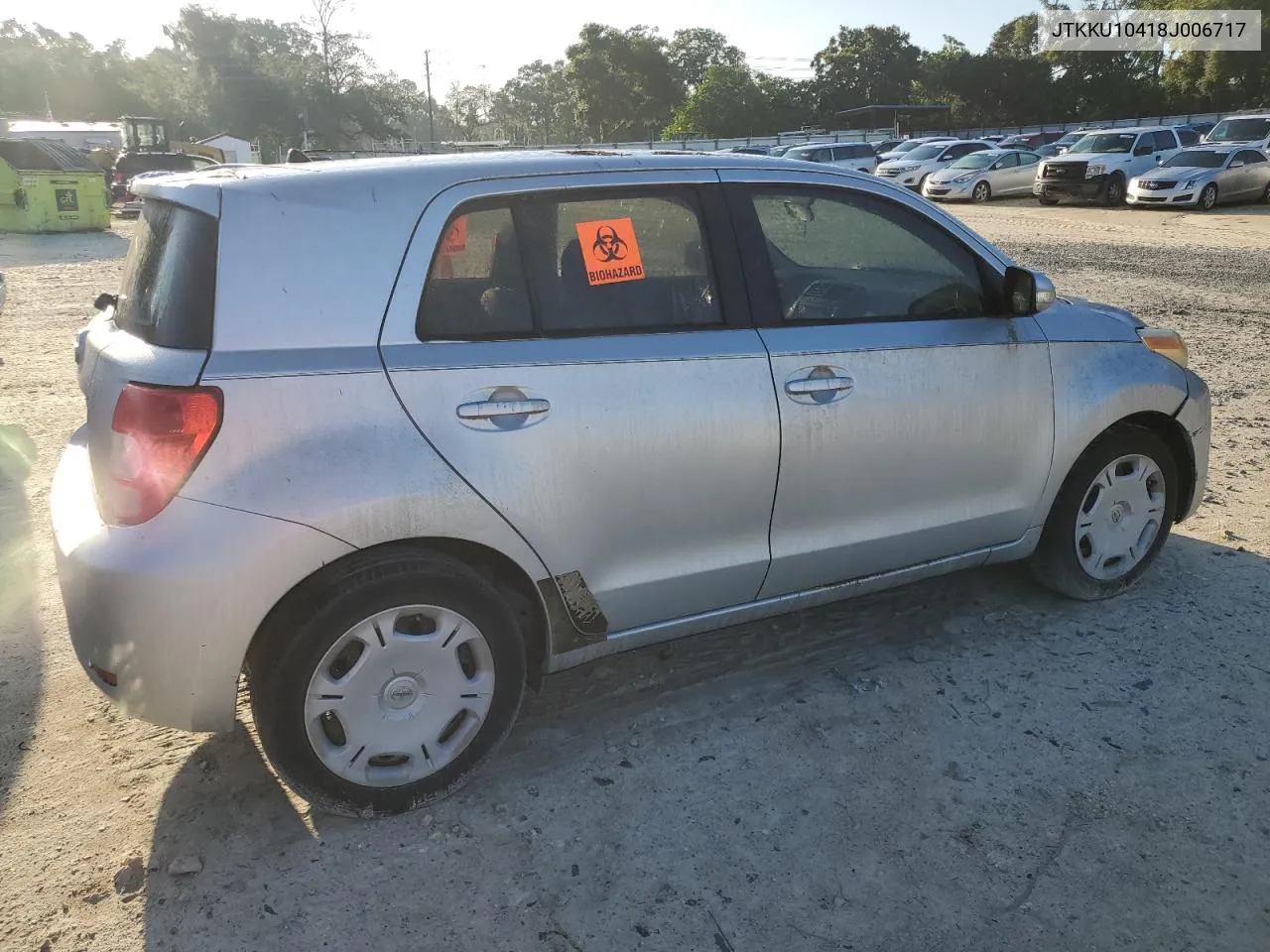 2008 Toyota Scion Xd VIN: JTKKU10418J006717 Lot: 69267864