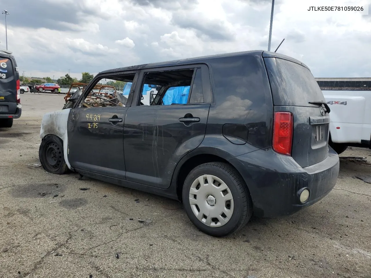 2008 Toyota Scion Xb VIN: JTLKE50E781059026 Lot: 70610064