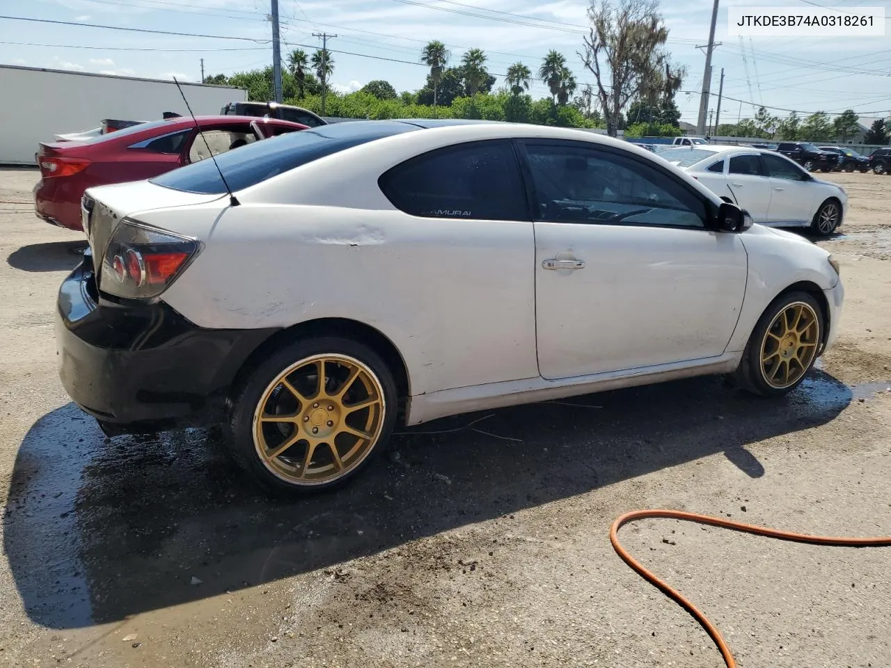 2010 Toyota Scion Tc VIN: JTKDE3B74A0318261 Lot: 71549204