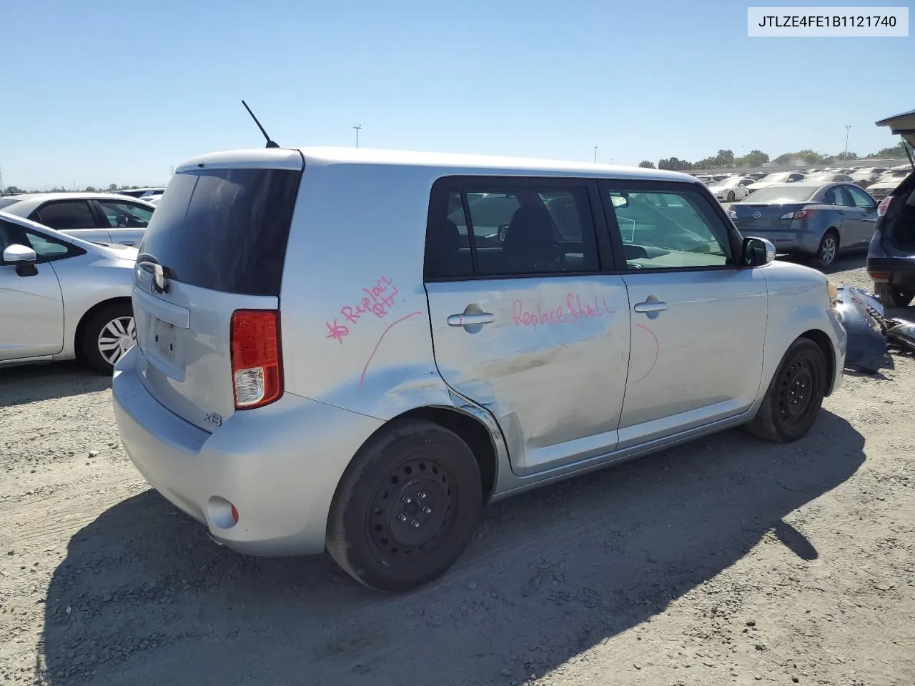 2011 Toyota Scion Xb VIN: JTLZE4FE1B1121740 Lot: 68094854