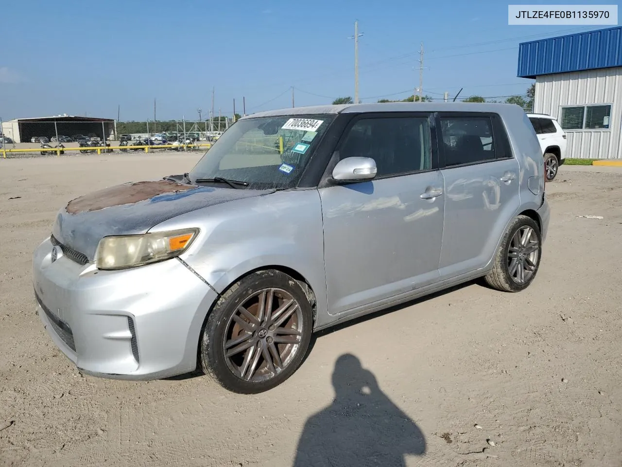 2011 Toyota Scion Xb VIN: JTLZE4FE0B1135970 Lot: 70036694