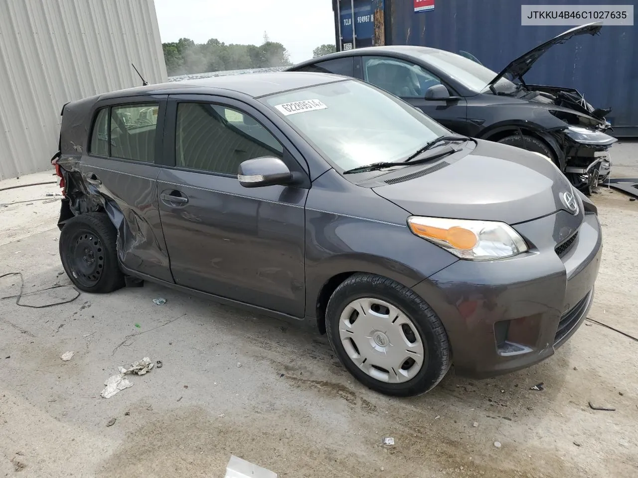 2012 Toyota Scion Xd VIN: JTKKU4B46C1027635 Lot: 62289514