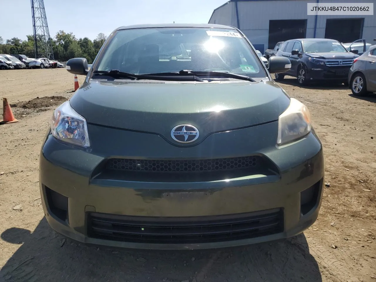 2012 Toyota Scion Xd VIN: JTKKU4B47C1020662 Lot: 71252244