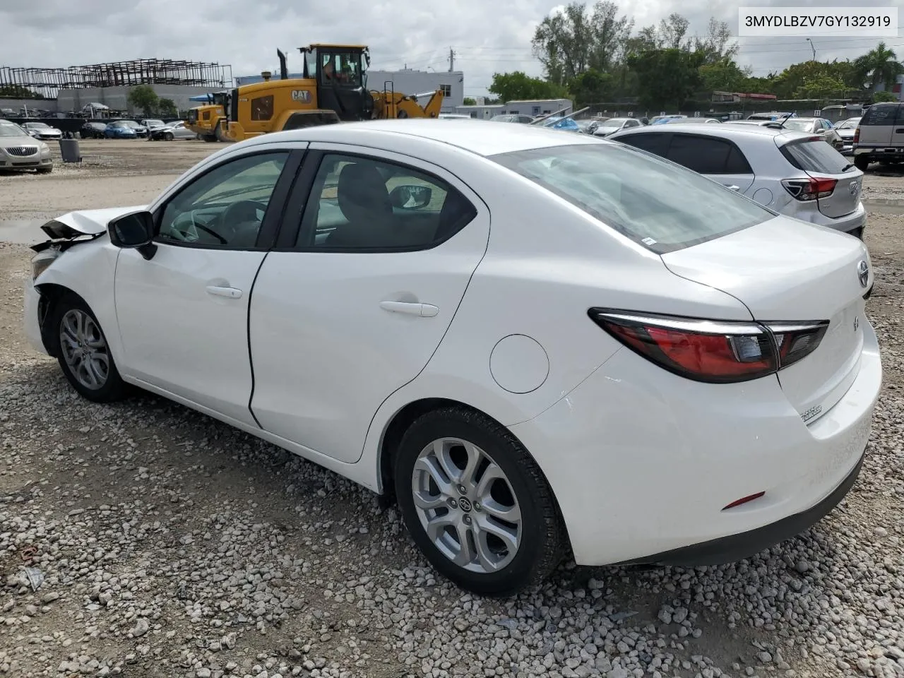 2016 Toyota Scion Ia VIN: 3MYDLBZV7GY132919 Lot: 56958353