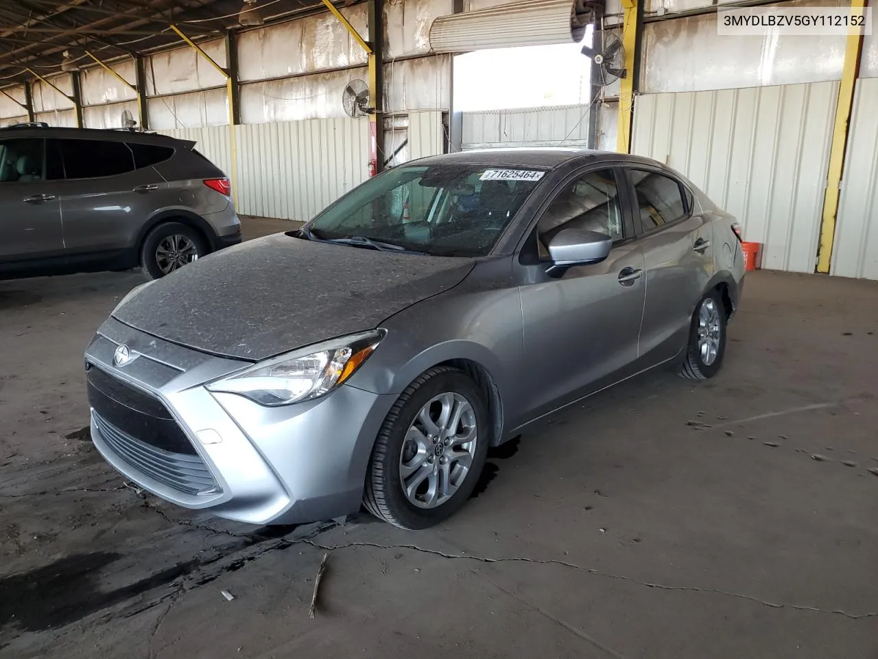 2016 Toyota Scion Ia VIN: 3MYDLBZV5GY112152 Lot: 71625464