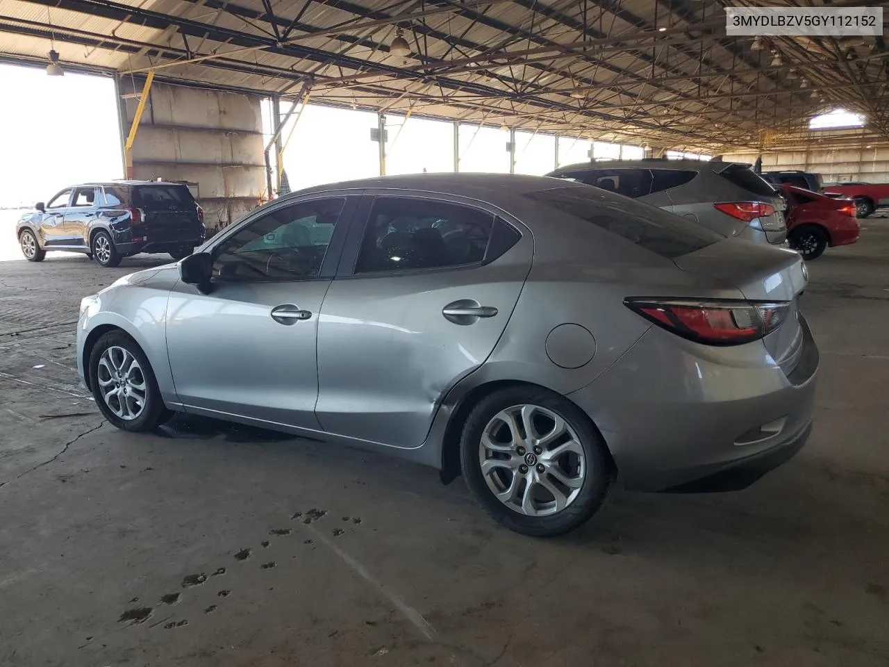 2016 Toyota Scion Ia VIN: 3MYDLBZV5GY112152 Lot: 71625464