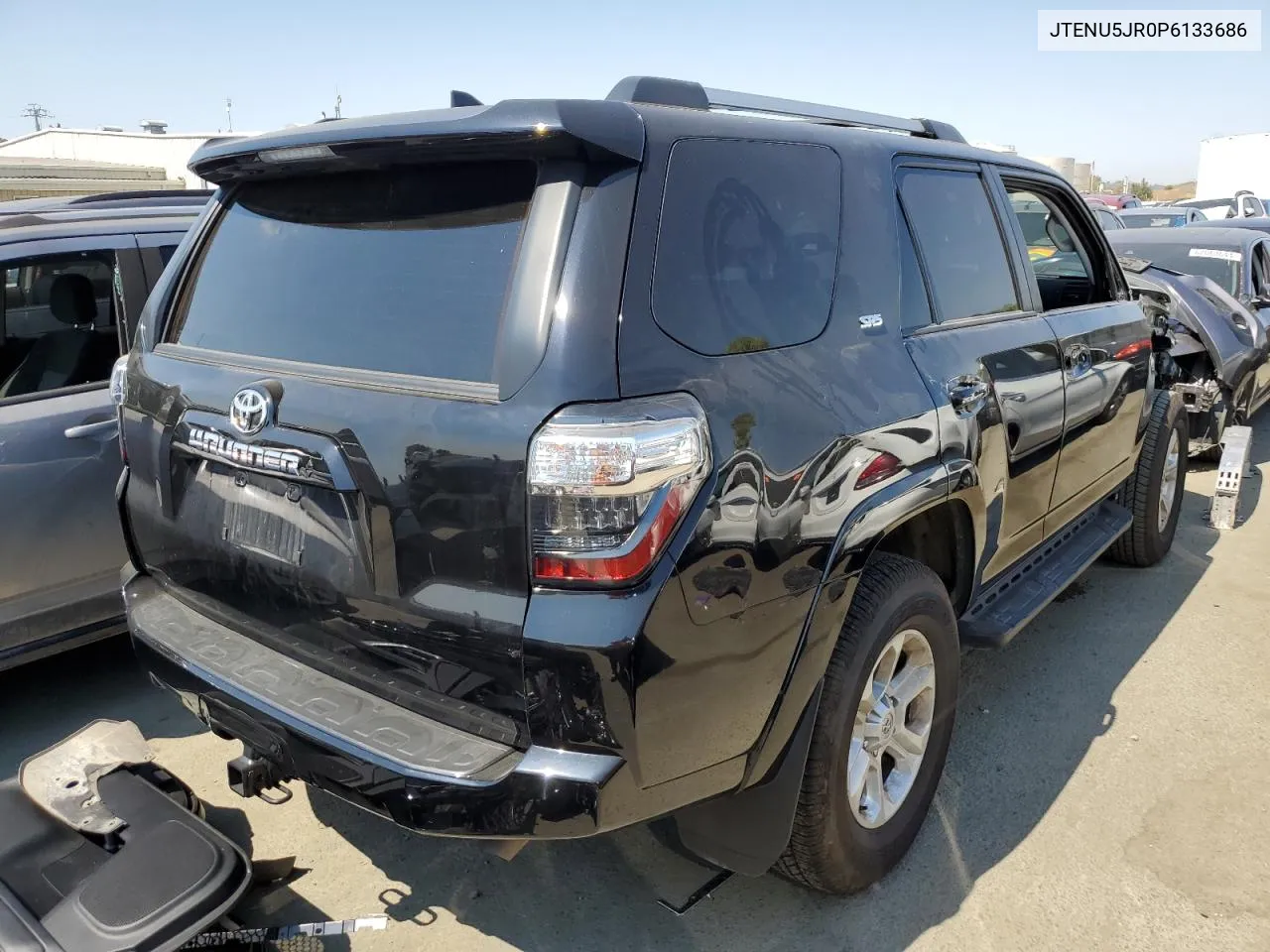 2023 Toyota 4Runner Se VIN: JTENU5JR0P6133686 Lot: 62488794