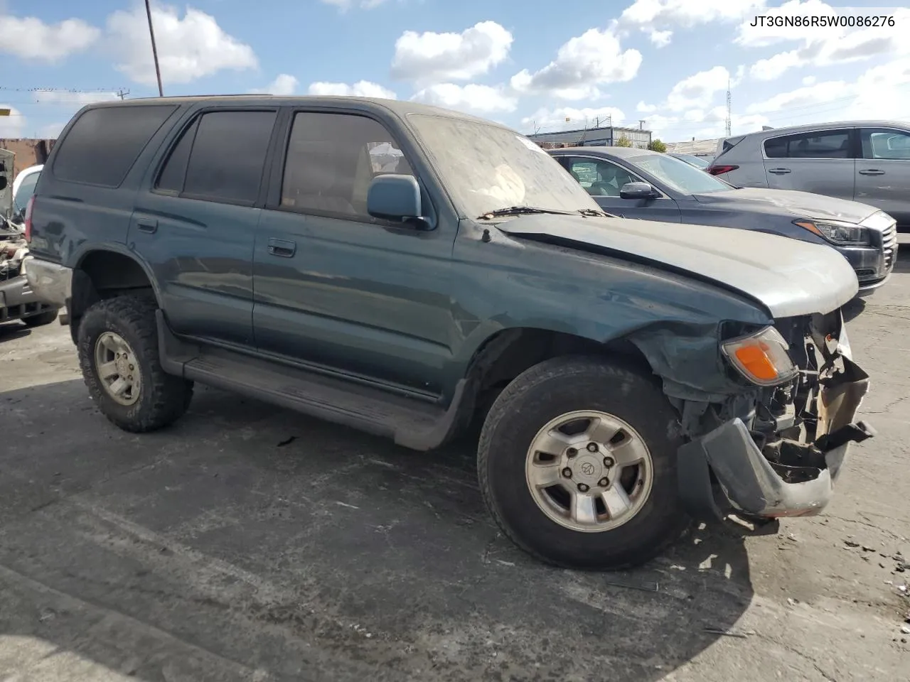 1998 Toyota 4Runner Sr5 VIN: JT3GN86R5W0086276 Lot: 70635024