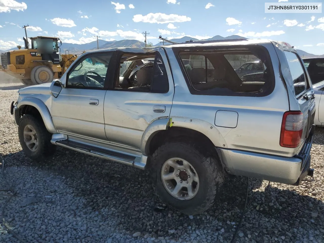 2000 Toyota 4Runner Sr5 VIN: JT3HN86R1Y0301191 Lot: 67752724