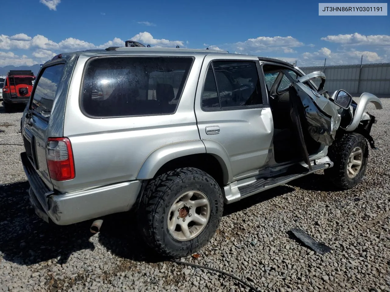 2000 Toyota 4Runner Sr5 VIN: JT3HN86R1Y0301191 Lot: 67752724