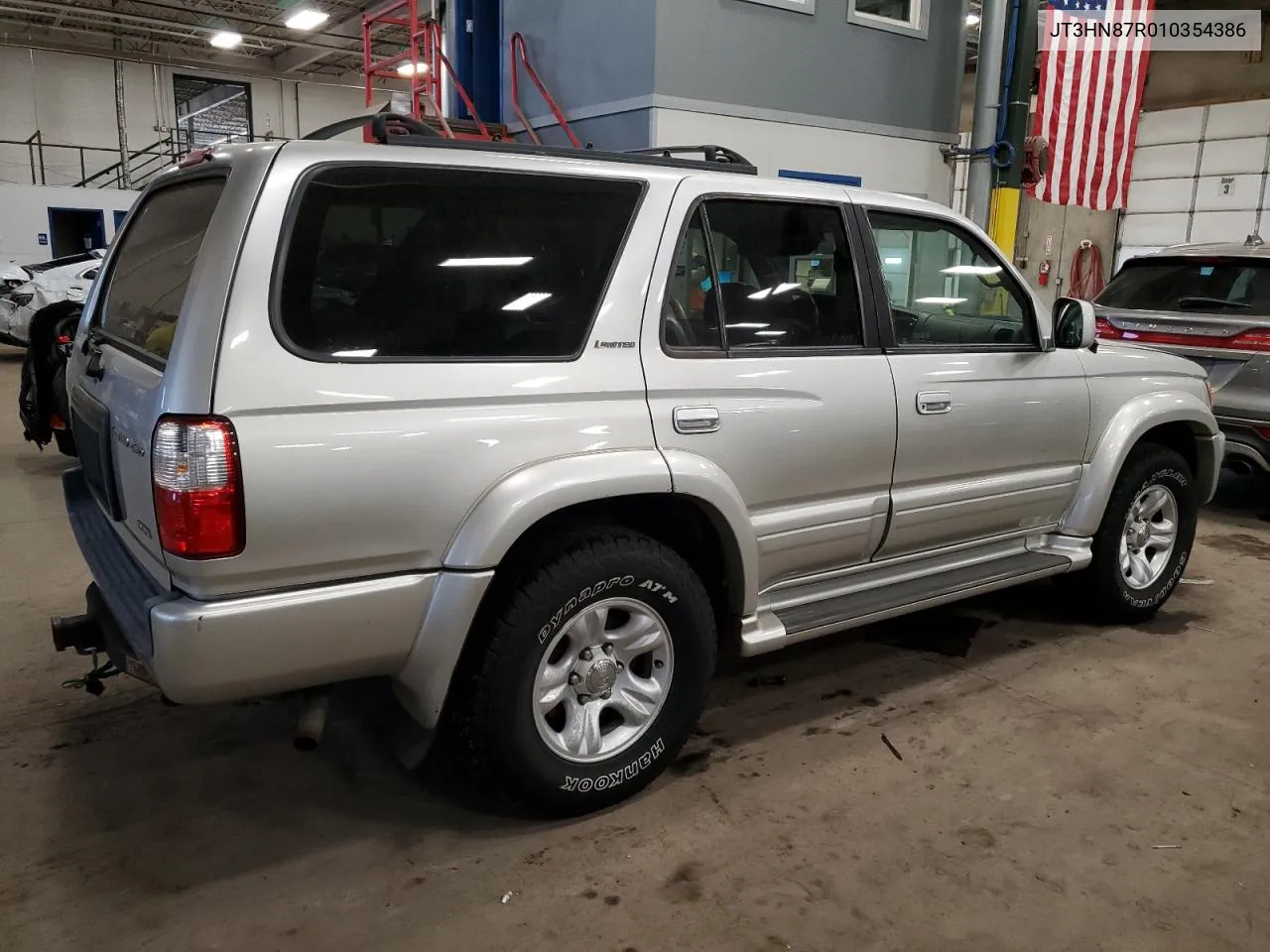 2001 Toyota 4Runner Limited VIN: JT3HN87R010354386 Lot: 46893544