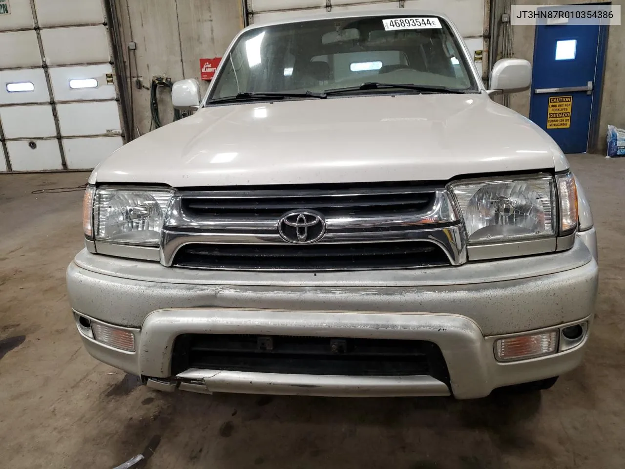 2001 Toyota 4Runner Limited VIN: JT3HN87R010354386 Lot: 46893544